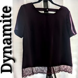 Dynamite Lace Detailed Blouse